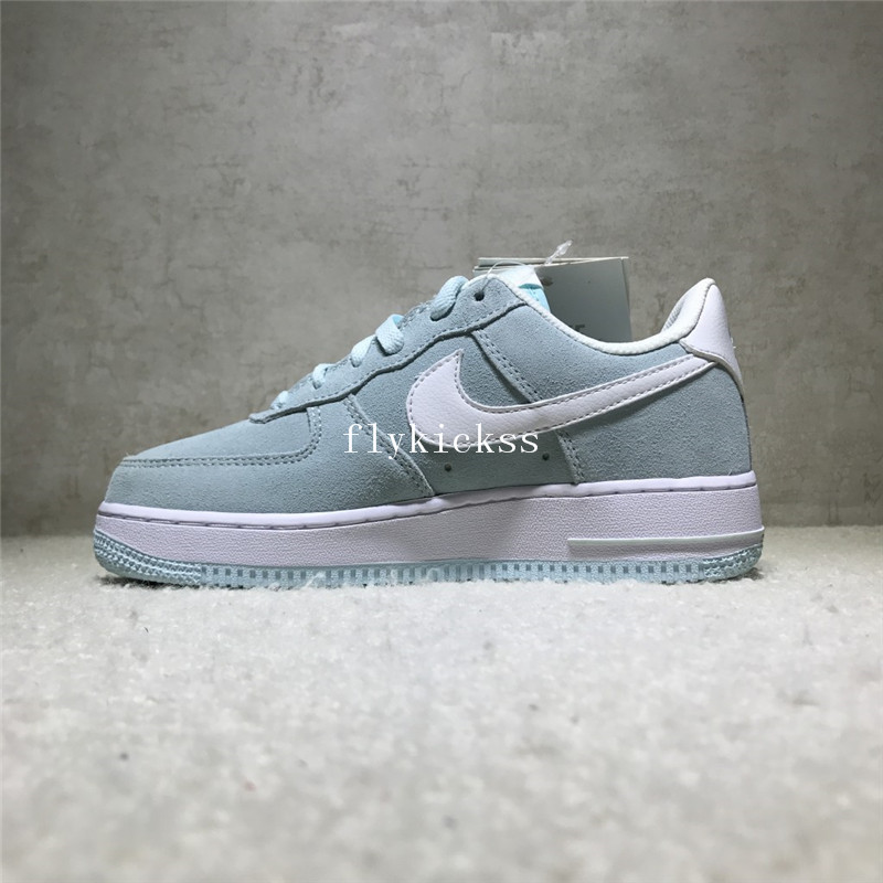 Nike Air Force 1 Low Top Light Blue